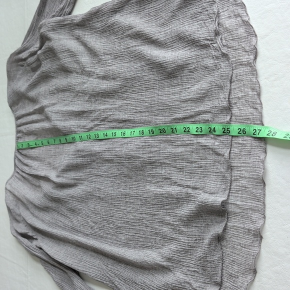 L’agence x Barney’s New York Gray Modal Wool Blend Blouse Women's Size 8 - Picture 7 of 10